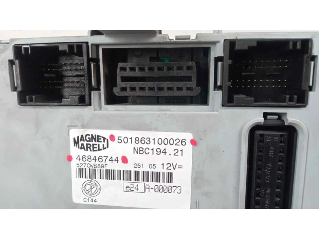 Řídící jednotka 501863100026, MODULOELECTRONICO Fiat Croma