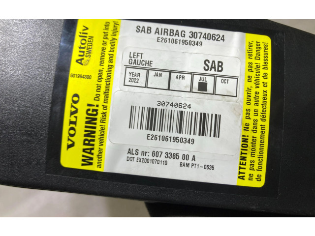 Подушка безопасности в сиденье 30740624 Volvo C70