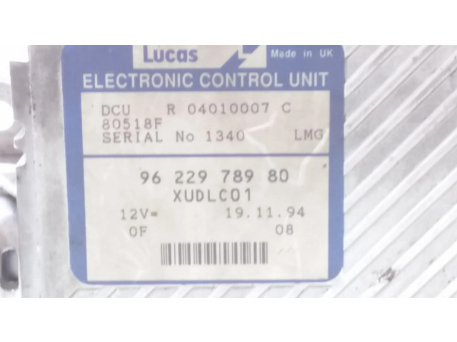 Řídící jednotka 9622978980, R04010007C Peugeot 605 1991