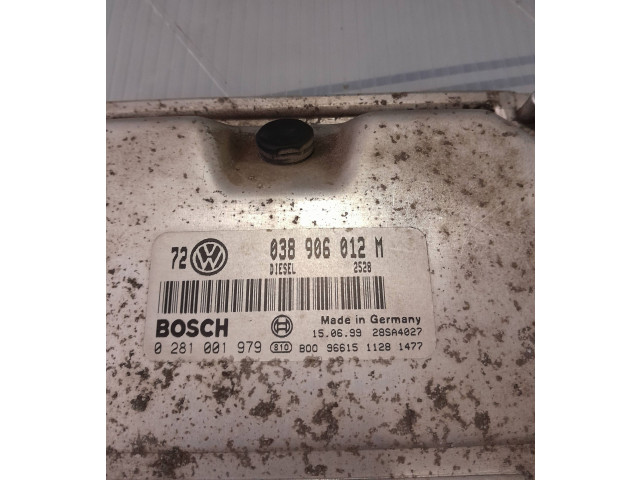 Блок управления двигателя 038906012FK Volkswagen Golf IV