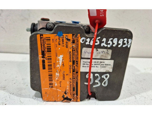 Jednotka ABS 0265259938 Renault Captur II 2019