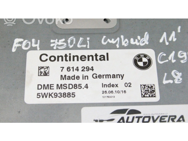 Řídící jednotka 7614294 BMW 7 F01 F02 F03 F04 2010