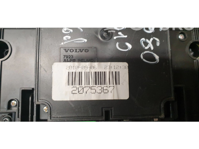 Блок управления климат-контролем 2075367, 20100906   Volvo S80