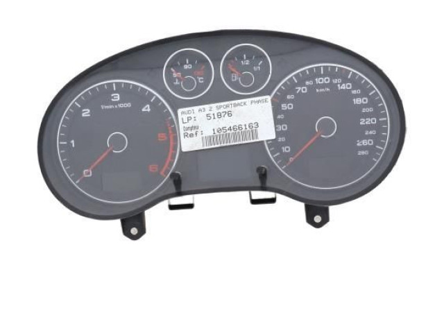 Панель приборов 8P0920932C   Audi A3 S3 A3 Sportback 8P       