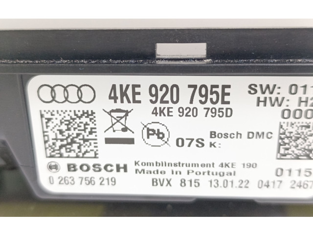 Панель приборов 4KE920795E, 0263756219 Audi e-tron