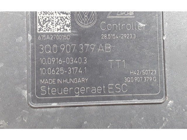 Jednotka ABS 3Q0907379AB, 3Q0614517AB Volkswagen Passat Alltrack 2017