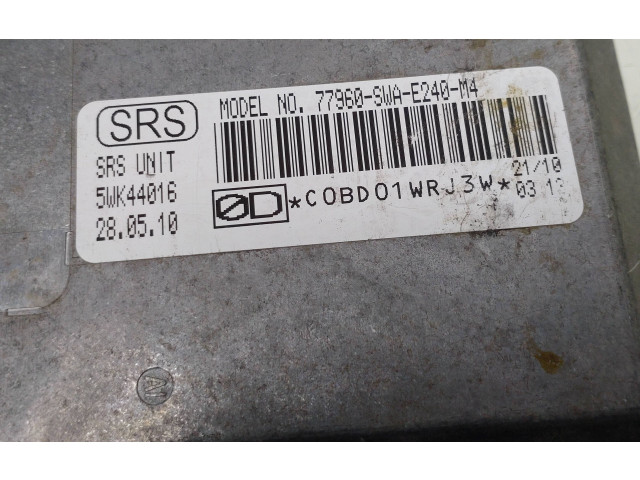 Блок подушек безопасности 77960SWAE240M4, 77960-SWA-E240-M4 Honda CR-V