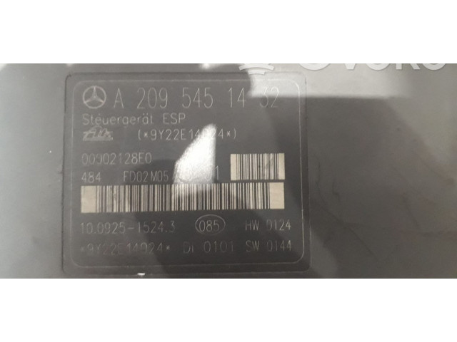 Jednotka ABS Mercedes-Benz CLK A208 C208 2002