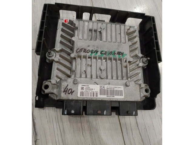Блок управления двигателем ECU 9663483180   Citroen C2