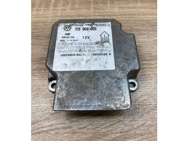 Блок подушек безопасности 1T0909605   Volkswagen Touran I
