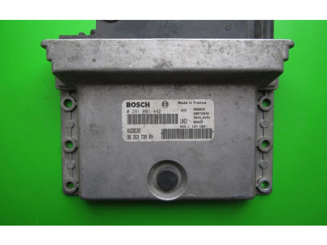 Řídící jednotka 9626373980, 0281001442 Peugeot 806 1996