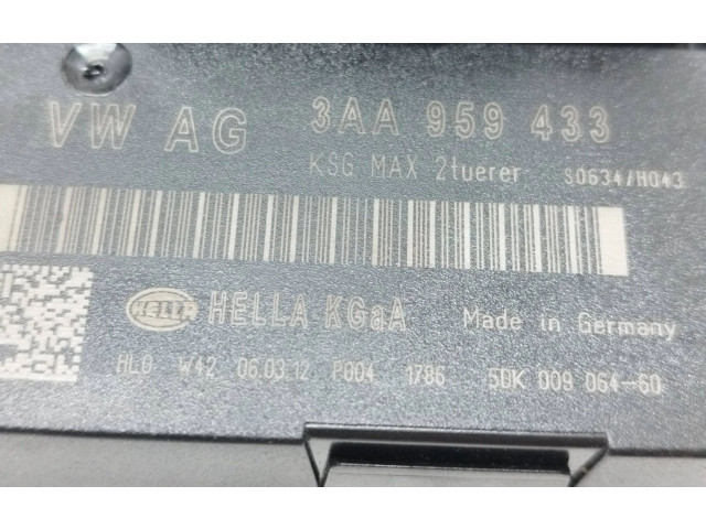 Блок комфорта 3AA959433, 5DK00906460   Volkswagen Passat Alltrack   