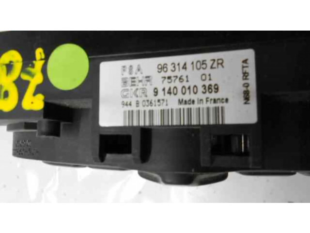 Блок управления климат-контролем 7576101, 96314105ZR Citroen Xsara Picasso