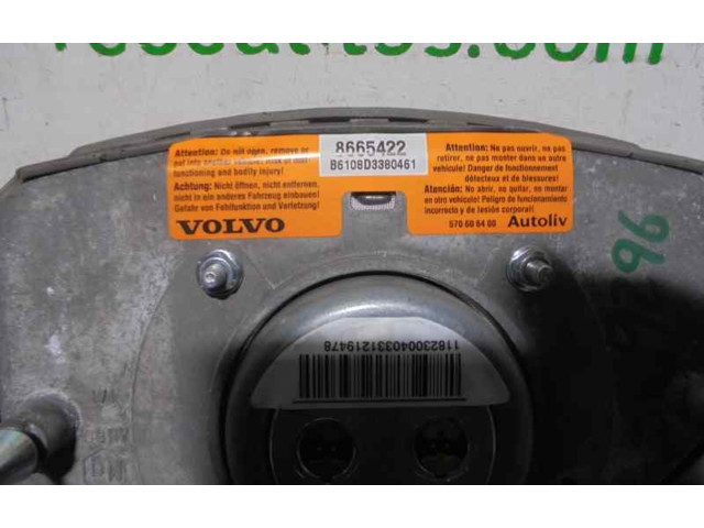Подушка безопасности водителя 8665422, 570606400 Volvo XC90