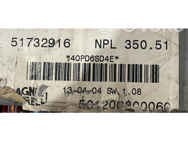 Блок предохранителей 51732919, 51732919   Fiat Idea    