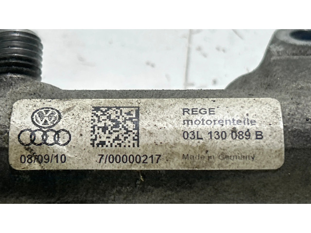 Топливная рампа 03L130089B, 08709M Skoda Octavia Mk2 (1Z) 1.9