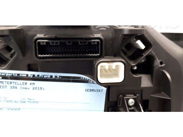 Панель приборов 69342430U   Peugeot 108       