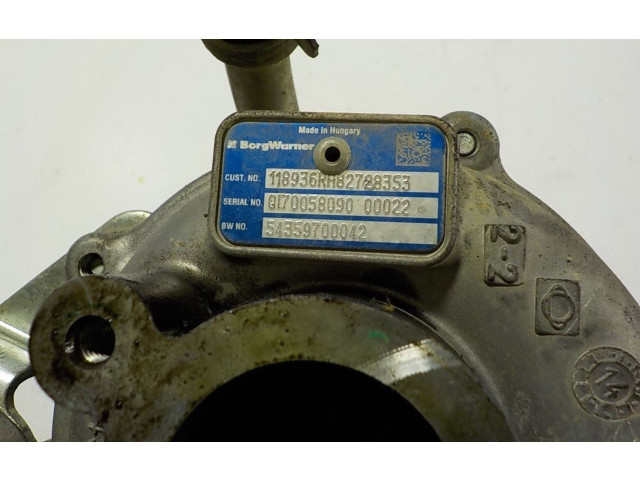 Турбина Dacia Logan II 7701478939, H82728353 для двигателя K9K612