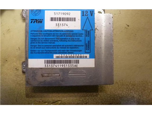 Блок управления надувных подушек    Fiat Punto (188)