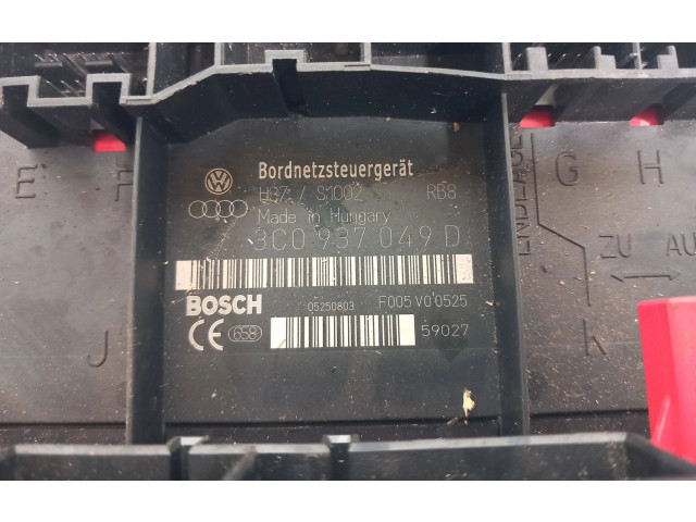 Блок комфорта 3C0937049D, F005V00525 Volkswagen Golf Plus