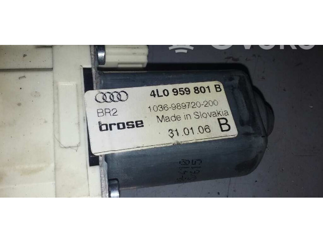 Turbodmychadlo Передний механический механизм для подъема окна 4L0959801B Audi Q7 4L BUN