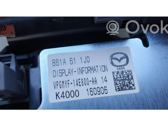 Дисплей B61A611J0, BAAR669C0D Mazda CX-3