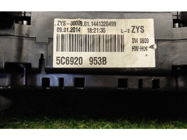 Панель приборов 5C6920953B Volkswagen Jetta VI