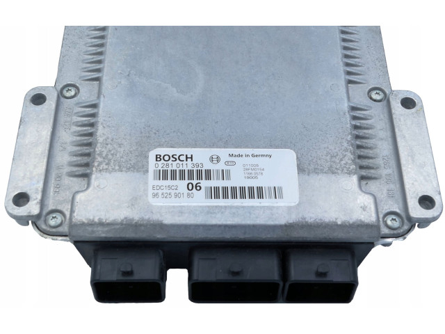 Řídící jednotka 9652190180, 0281011393   Citroen Berlingo 2002