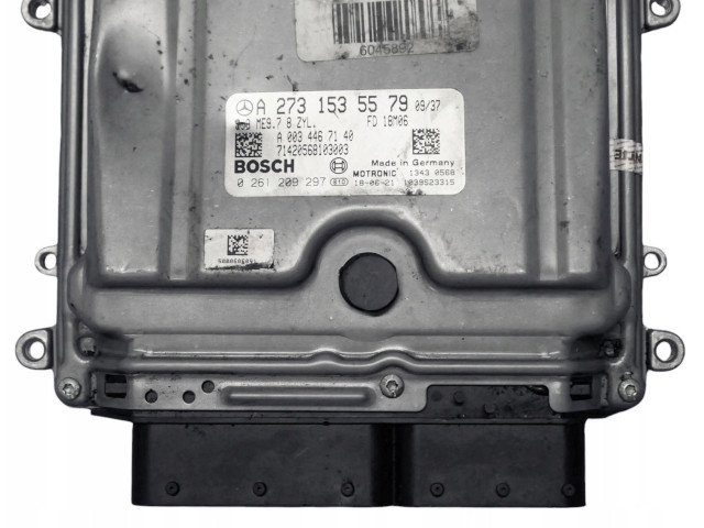 Řídící jednotka A2731535579, 0261209297 Mercedes-Benz G W463 2nd Gen 2002