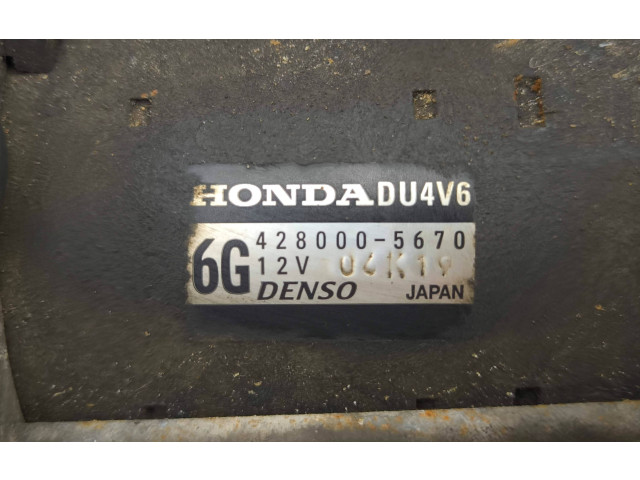 Стартер 4280005670, 08K19   Honda Accord  