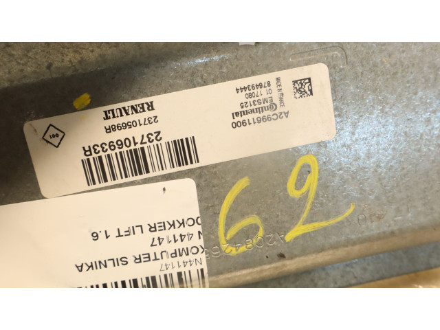 Блок управления двигателем Блок управления Dacia Dokker