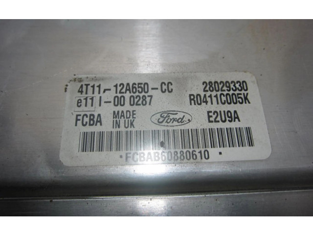 Блок управления двигателем Блок управления 4T1112A650CC   Ford Transit -  Tourneo Connect
