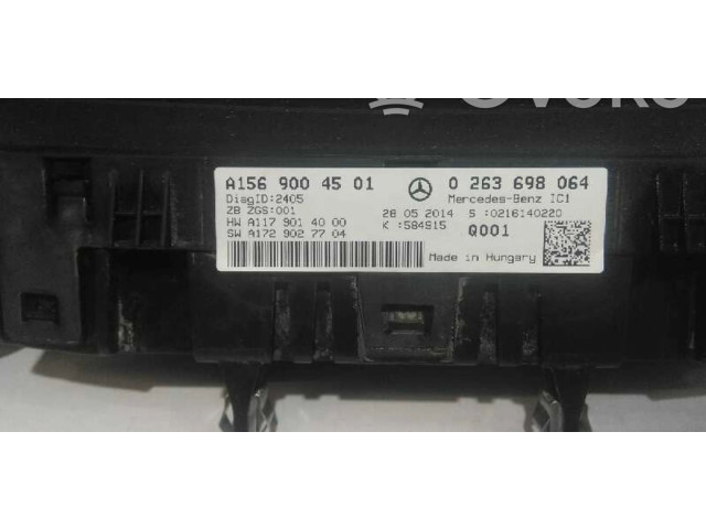 Přístrojová deska Mercedes-Benz GLA W156 2014 A1569004501, A1569004501