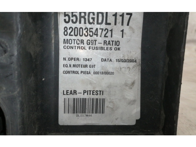 Pojistková skříňka Řídící jednotka BSM 8200354721, 55RGDL117 Renault Espace III 2002