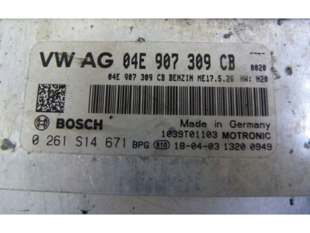 Комплект блоков управления 0261S14671 Skoda Fabia Mk3 (NJ)