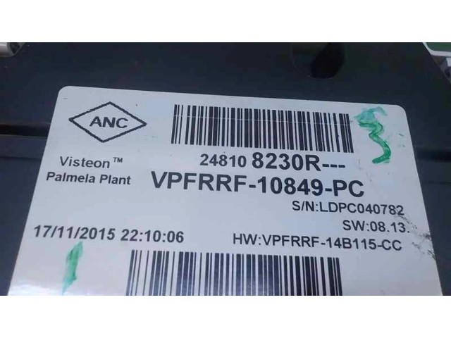 Přístrojová deska Renault Captur 2015 248105380R, 248108230R