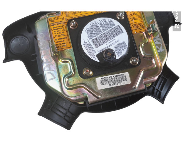 Подушка безопасности водителя 96534470n Daewoo Kalos