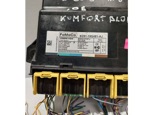 Блок комфорта 6G9119G481AJ, 5WK49167J   Volvo S80   