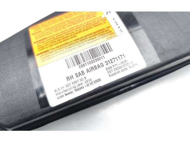Подушка безопасности в сиденье 31271171, 607336700B   Volvo C30