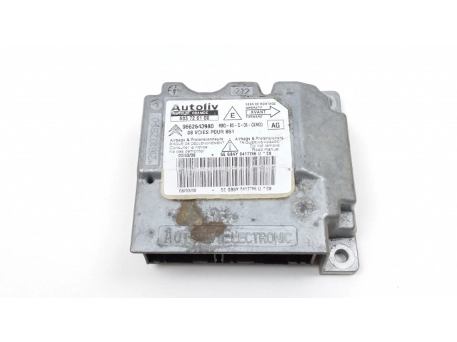 Блок подушек безопасности 603726100, 9662643980   Citroen C4 I