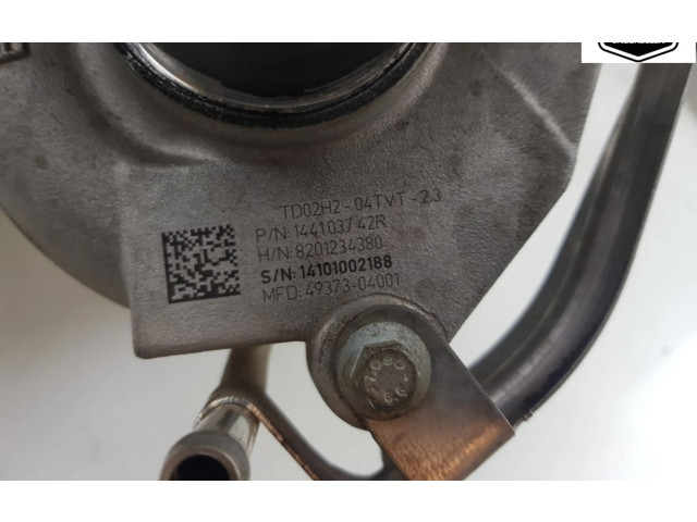  Турбина Renault Clio IV  144103742R, 144103742R   для двигателя H4B-400(H4B-A4)      