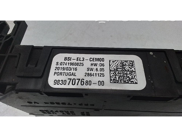 Pojistková skříňka 983070768000 Citroen Berlingo 2018