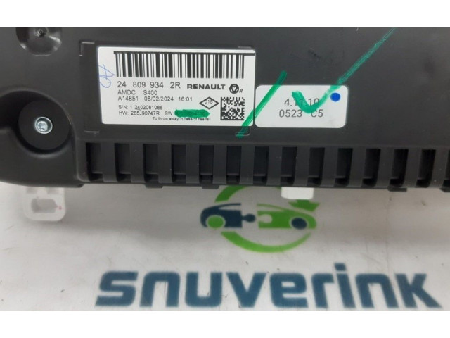 Панель приборов 248096001R, 248099342R Dacia Spring