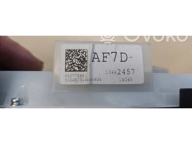 Přístrojová deska Opel Zafira C 2014 13442457, 600775881