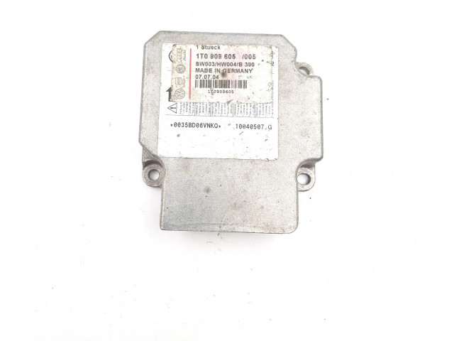 Airbagsteuergerät 1T0909605, 10040507G   Volkswagen Touran 