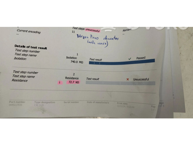 Vstřikovač A6510702987 Mercedes-Benz GLC X253 C253 OM 651.921