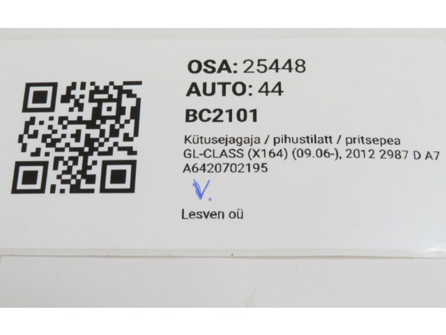 Vstřikovací lišta A6420702195, A6420702195 Mercedes-Benz GL X164 OM 642.820