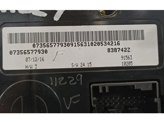 Блок управления климат-контролем 7356577930, 838742Z Jeep Renegade