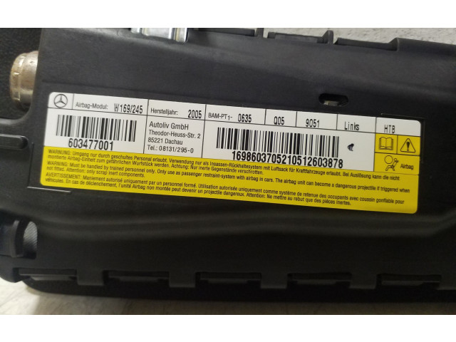 Подушка безопасности в сиденье 603477001 Mercedes-Benz A W169