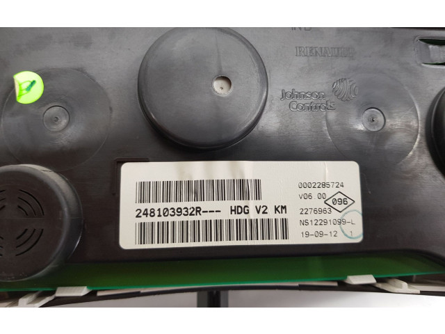 Панель приборов 248103932R, 248102645R   Dacia Lodgy       